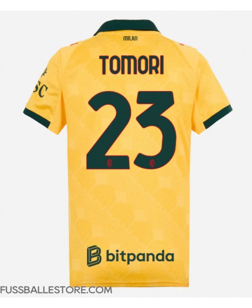 Günstige AC Milan Fikayo Tomori #23 3rd trikot Damen 2025-26 Kurzarm Günstige AC Milan Fikayo Tomori #23 3rd trikot Damen 2025-26 Kurzarm